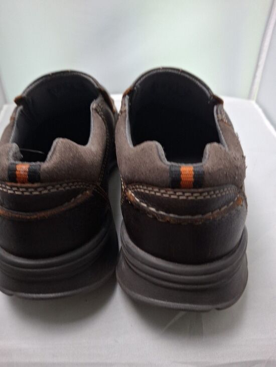 CLARKS COLLECTION Ultimate Comfort Brown Leather Slip-On Shoes Men\'s Size 9 main image 6